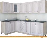 Кухня Интерлиния Мила Хольц 14x26 (шимо светлый) картинка