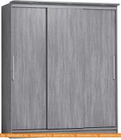 Шкаф-купе Глазов Strike 1800 ЛДСП (atelier светлый) картинка