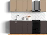 Кухня Сивирин-Компани Клео колор 1,8 (земля\капучино) картинка