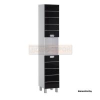 Пенал Aquanet Доминика 35 Черный картинка