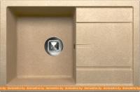 Кухонная мойка Tolero R-112 (бежевый) картинка