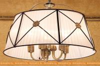 Подвесная люстра Citilux Дрезден (органза) [CL409152] картинка