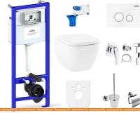 Унитаз Lavinia Boho Relfix One 10 в 1 98010119 (белое стекло) картинка