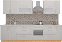 Кухня ВерсоМебель ВерсоЛайн 8-2.5 (белый 001) картинка