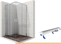 Душевой уголок Ambassador Set 11011105-ST3 картинка