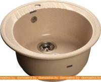 Кухонная мойка GranFest GF-R520 (бежевый) картинка