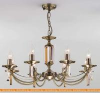 Подвесная люстра Евросвет 60087/8 (Antique Bronze) картинка