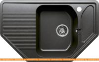Кухонная мойка Polygran F-10 (черный) картинка