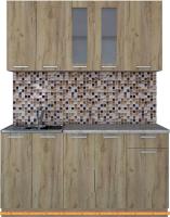 Кухня Интерлиния Мила 16-60 (дуб золотой) картинка