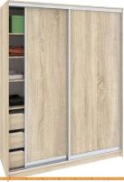 Шкаф-купе Кортекс-мебель Сенатор ШК11 Классика ДСП (дуб сонома) картинка