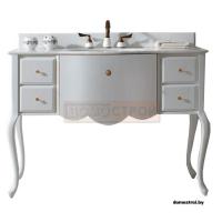 Тумба BelBagno ANGEL Classico 120 белая глянцевый картинка
