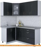 Кухня Интерлиния Мила Крафт 1.2x1.8 (дуб английский) картинка