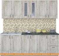 Кухня Интерлиния Мила Хольц 22 (дуб серый) картинка