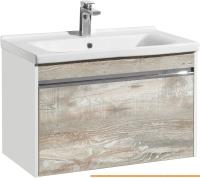 Тумба под умывальник Акватон Капри 80 1A230201KPDA0 (бетон пайн) картинка