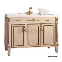 Тумба Belux Империя Н 105 слоновая кость с золотой патиной картинка