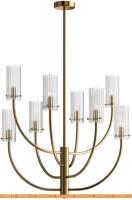 Подвесная люстра Maytoni Arco MOD223PL-08BS картинка