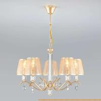 Подвесная люстра Евросвет 60103/5 (Перламутровое золото) картинка