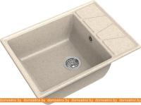 Кухонная мойка GranFest GF-V-680L (бежевый) картинка