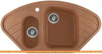 Кухонная мойка Gerhans E02 (терракот) картинка