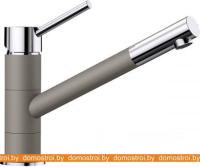 Смеситель Blanco Kano (хром/серый беж) картинка