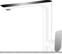 Смеситель Ganzer Susanne GZ 21022F (белый) картинка