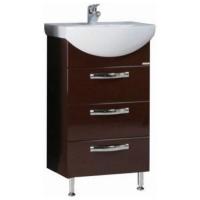 Тумба под умывальник Акватон Ария 65н темно-коричневая картинка