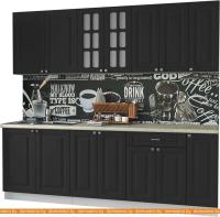 Кухня Интерлиния Мила Деко 2.3 Б (пепел/опал светлый) картинка