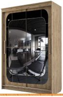 Шкаф-купе SV-Мебель К №19 Инфинити 1.5 (гикори темный) картинка