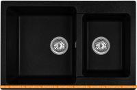 Кухонная мойка Gran-Stone GS-76K (308 черный) картинка