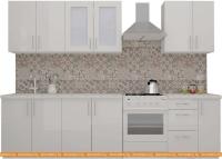 Кухня ВерсоМебель ВерсоЛайн 7-2.3 (белый 001) картинка