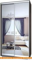 Шкаф-купе Modern Роланд 1200 (600) (зеркало/венге) картинка