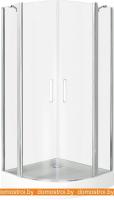 Душевой уголок Good Door Pandora R 100x100 (прозрачный/хром) картинка