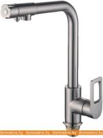 Смеситель FRAP H72 F4372-5 (матовый хром) картинка