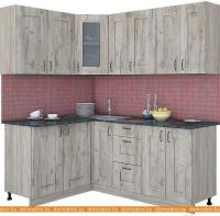 Кухня Интерлиния Мила Хольц 14x19 (дуб серый) картинка