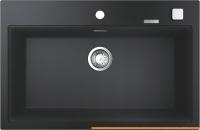Кухонная мойка Grohe K700 80-C 78/51 1.0 31652AP0 (черный гранит) картинка