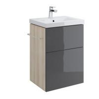 Тумба Cersanit SMART 60 серая картинка