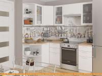 Кухня Vivat Mebel Валерия-М-04 (белый металлик) картинка