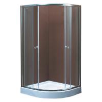 Душевой уголок Coliseum Minor T-80 80x80 тонированные стекла картинка