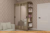 Шкаф-купе ЭлиГард Лагуна ШЛ-04.П.2 (дуб каньон) картинка