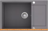 Кухонная мойка Aquasanita Tesa SQT105AW (серый 202) картинка