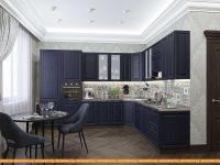 Кухня Vivat Mebel Ницца-04 (дуб синий) картинка