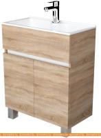 Тумба под умывальник 1Марка Mira 60Н У83303 (дуб сонома) картинка