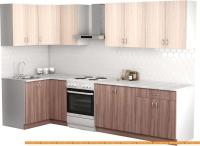 Кухня S-Company Клео лайт 1.2x2.5 левая (ясень шимо темный/ясень шимо светлый) картинка