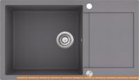 Кухонная мойка Aquasanita Tesa SQT104AW (алюметаллик 202) картинка