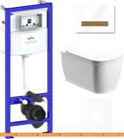 Унитаз Lavinia Boho Relfix Bell Pro Rimless 6 в 1 75110009 (белый стекло) картинка