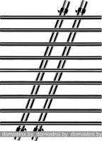 Полотенцесушитель Ника ЛБ 7 80x10x50 (универсальное) картинка