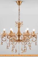 Подвесная люстра Евросвет Strotskis 10109/6 (Бронза-Тонированный хрусталь) картинка