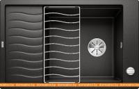 Кухонная мойка Blanco Elon XL 6 S 525882 (черный) картинка