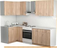 Кухня S-Company Клео лайт 1.2x2.0 левая (дуб сонома/дуб сонома) картинка