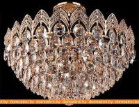 Потолочная люстра Евросвет 3649/6 золото/прозрачный хрусталь картинка